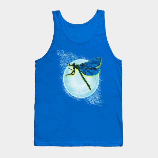 Dragonflies insects graphic desing Tank Top by albaley
